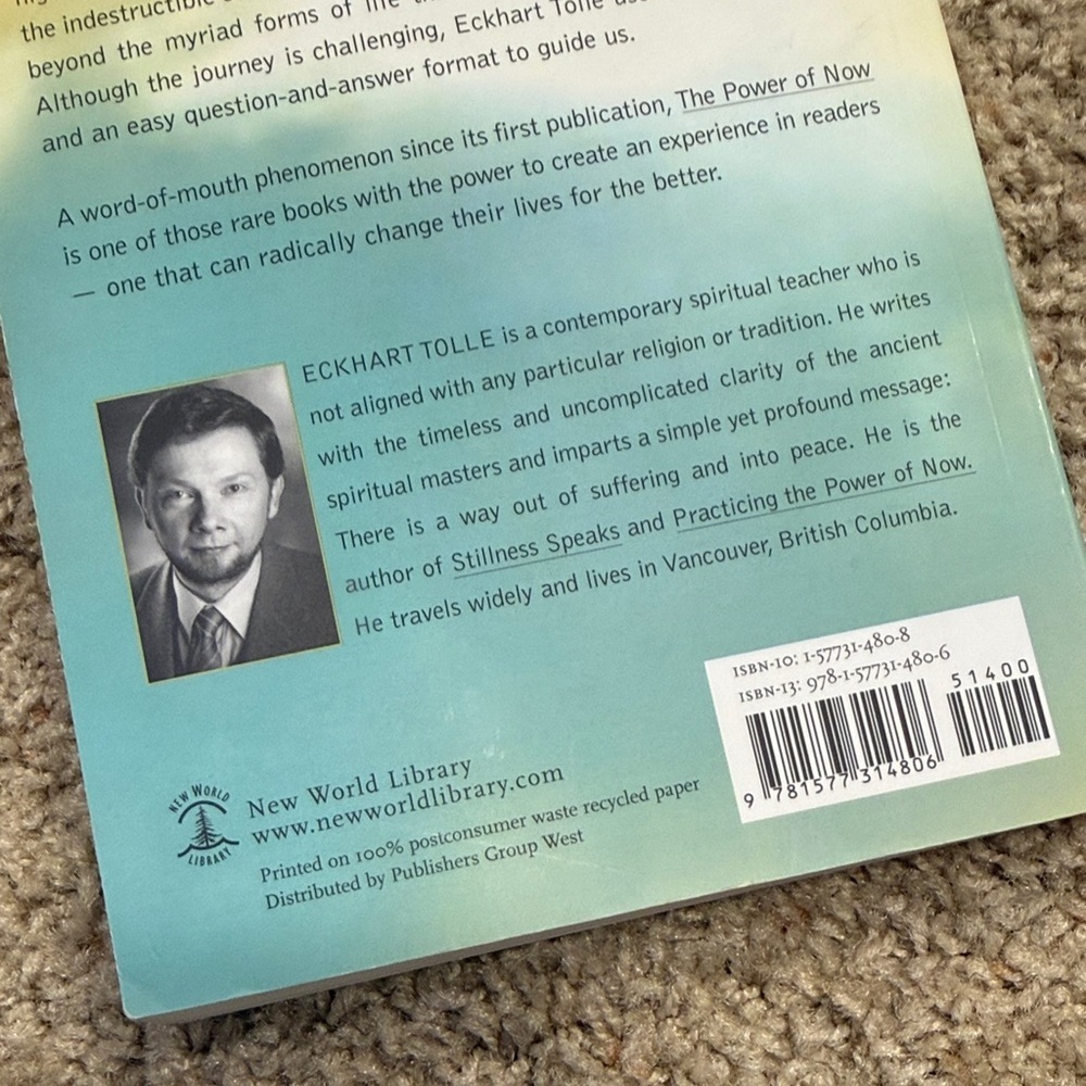 's The Power of Now - Green and Yellow Cover - Picture 2 of 6